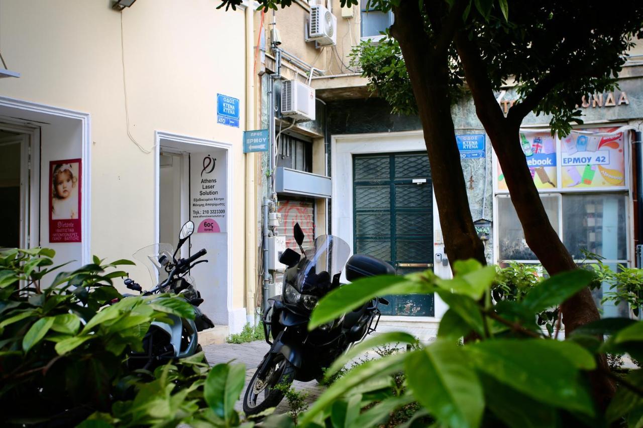 Apartmán Gk City Vibe Atény Exteriér fotografie